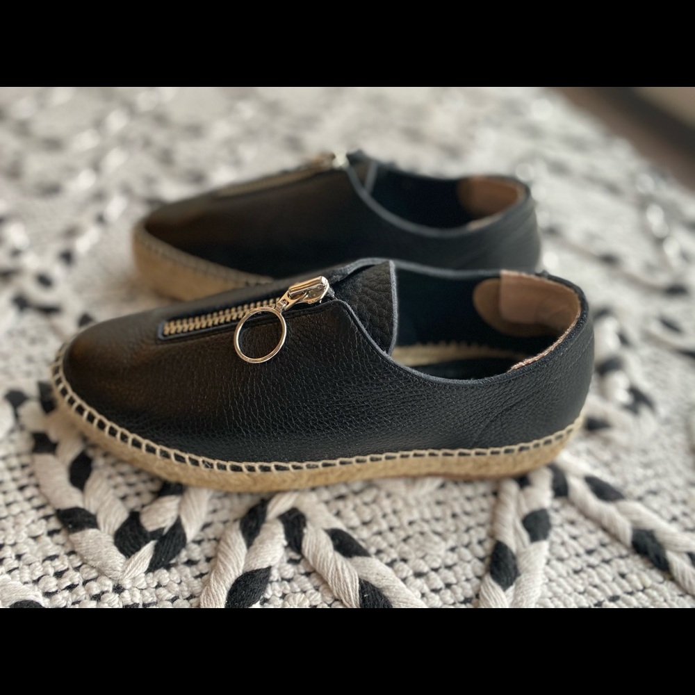 ALEXANDER WANG 'Devon' Espadrille Flat’ 37 US 7